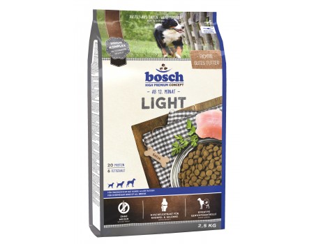 Корм Bosch Light для Собак 2,5кг