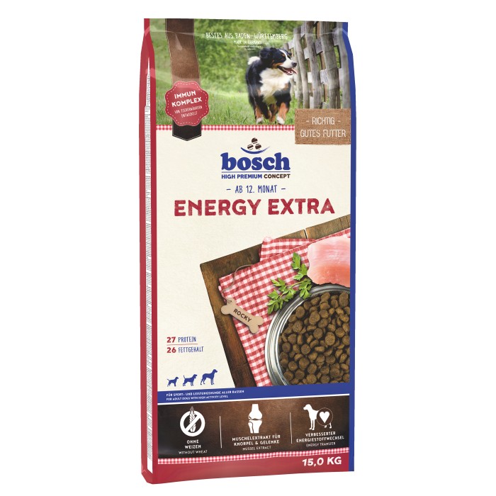 Корм Bosch Extra Energy для Собак 15кг