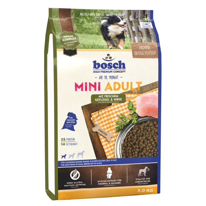 Bosch Mini Adult птах та просо 3кг