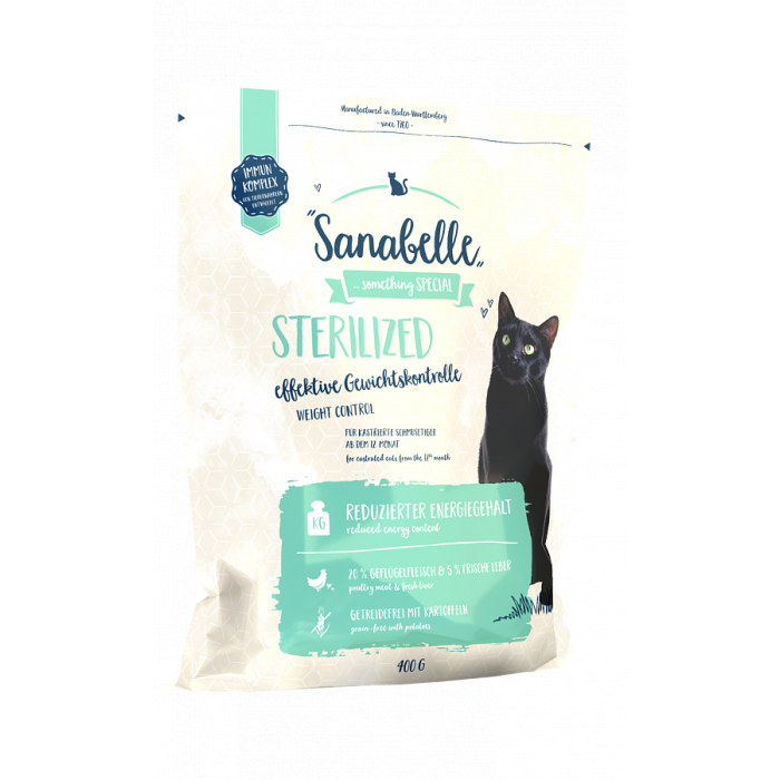 Котячий корм Sanabelle Sterilized для стерилізованих кішок 10кг