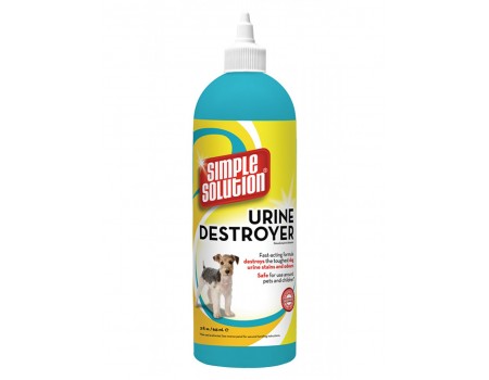 Средство Simple Solution Urine Destroyer для нейтрализации запахов и удаления пятен мочи для животных  945 мл 
