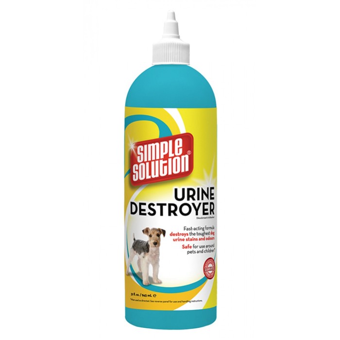 Засіб Simple Solution Urine Destroyer для нейтралізації запахів та видалення плям сечі для тварин 945 мл