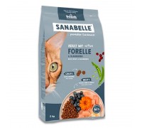 Корм для кошек Sanabelle Adult (форель с черникой) 2 кг..