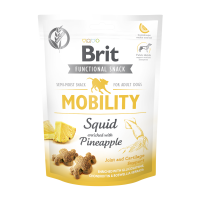 Функциональные лакомство Brit Care Mobility, для собак, кальмар с ананасом, 150 г