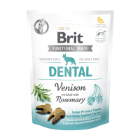 Функціональні ласощі Brit Care Dental оленина з розмарином для собак, 150 г
