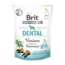 Функциональные лакомства Brit Care Dental оленина с розмарином для собак, 150 г