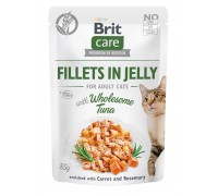 Brit Care Cat pouch 85g филе в желе с тунцом..