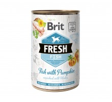 Brit Fresh Fish/Pumpkin k 400g риба, гарбуз для собак..