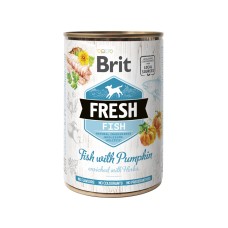 Brit Fresh Fish/Pumpkin k 400g рыба,тыква для собак