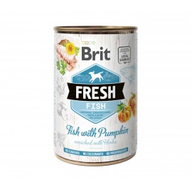 Brit Fresh Fish/Pumpkin k 400g рыба,тыква для собак..