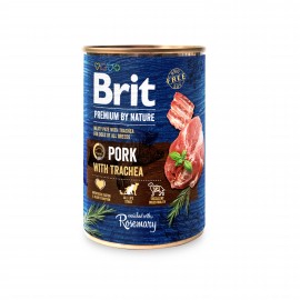 Brit Premium вологий корм для собак зі свининою та свинячою трахеєю 0,..