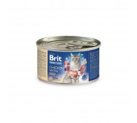 Brit Premium by Nature Cat k 200g курка з яловичиною..