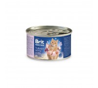 Brit Premium by Nature Cat k 200g индейка с печенью..