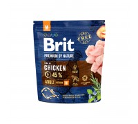Сухой корм для взрослых собак средних пород Brit Premium Dog Adult M с..