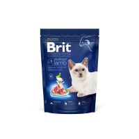 Сухий корм для стерилізованих котів Brit Premium by Nature Cat Sterilized Lamb з ягням, 800 г