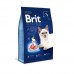 Сухий корм для стерилізованих котів Brit Premium by Nature Cat Sterilized Lamb з ягням, 8 кг