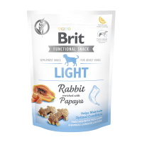 Функціональні ласощі Brit Care Light, для собак, кролик з папайей, 150 г