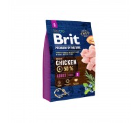Brit Premium  Dog  Adult S для взрослых собак маленьких пород 3 кг..