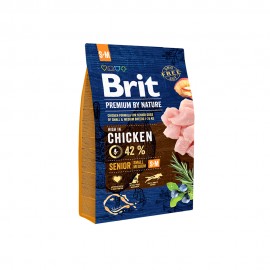 Brit Premium Senior S+M для старіючих собак дрібних та середніх порід 3 кг