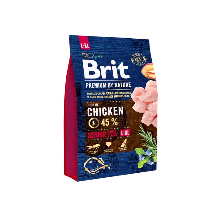 Brit Premium Senior L для стареющих собак крупных пород