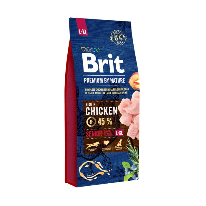 Brit Premium Senior L+XL для стареющих собак крупных пород