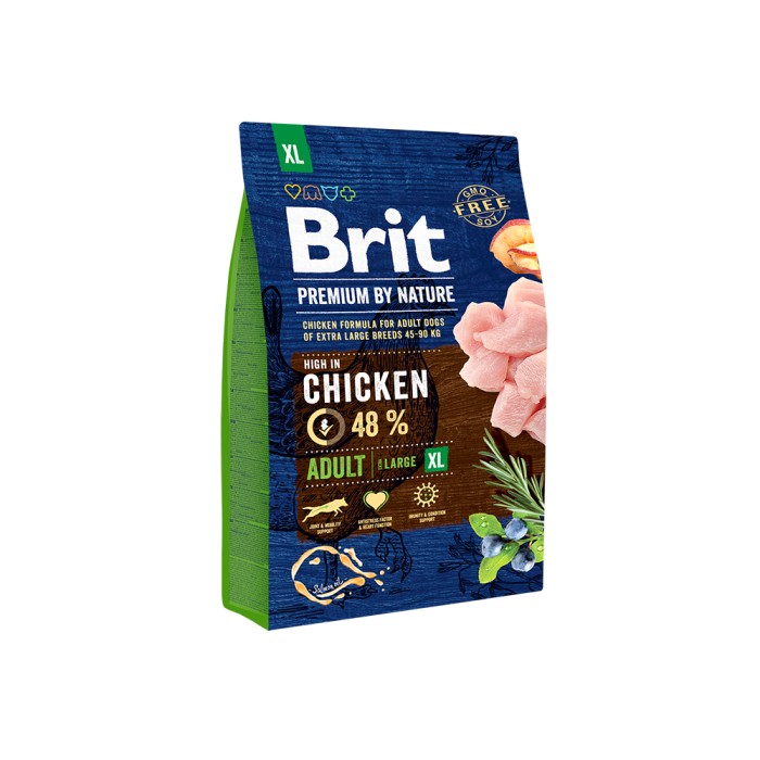 Brit Premium Dog Adult XL для дорослих собак гігантських порід 3 кг
