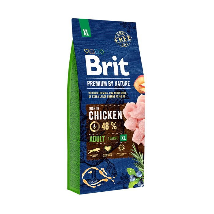 Brit Premium Dog Adult XL для дорослих собак гігантських порід 15 кг