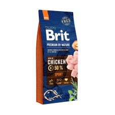 Brit Premium Dog Sport для собак с повышенными физическими нагрузками 15 кг