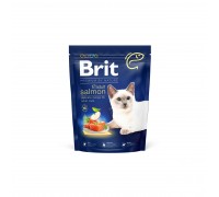 Brit Premium by Nature Cat Adult Salmon с лососем для взрослых кошек 3..
