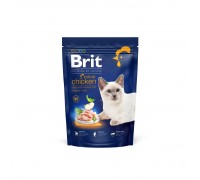 Brit Premium by Nature Cat Indoor для домашних кошек 800г..