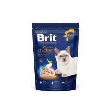 Brit Premium by Nature Cat Indoor для домашних кошек 800г