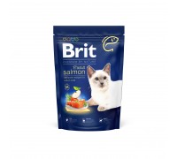 Brit Premium by Nature Cat Adult Salmon з лососем для дорослих кішок 1..