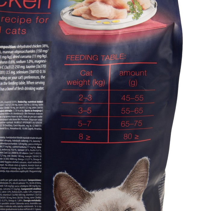 Сухий корм для стерилізованих котів Brit Premium by Nature Cat Sterilised Chicken з куркою, 8 кг