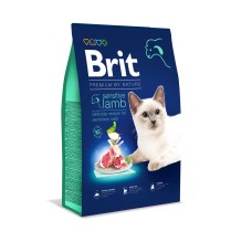 Brit Premium by Nature Cat Sensitive сухой корм для кошек с чувствительным пищеварением (ягненок) 8 кг