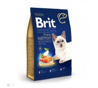 Brit Premium by Nature Cat Adult Salmon з лососем для дорослих кішок 1..