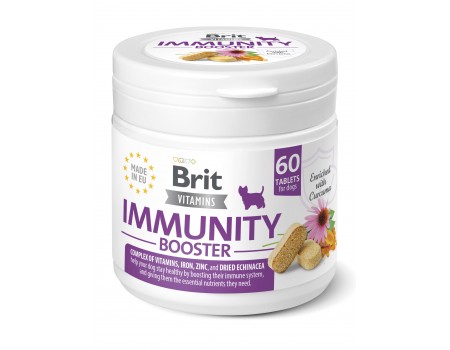 Витамины для собак Brit Vitamins Immunity Booster 120 g для иммунитета 60 таблеток