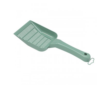 Лопатка для наповнювача Moderna Scoopy Small Grid СКУППІ , 27,8х10,3х4,3 см, світло-зелений
