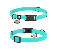 Нашийник для собак водостійкий WAUDOG Magnet c QR , магнітна пряжка, L..