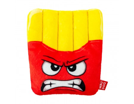 Игрушка для собак WAUDOG Fun Plush Картофель фри, плюш, Ш 12 см, Д 14,5 см