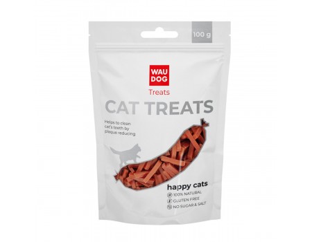 Ласощі для котів WAUDOG Treats "Кролячі смужки", 100 г