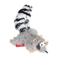Игрушка для кошек Енот с кошачьей мятой GiGwi Catch & scratch искусственный мех, кошачья мята, 8 см