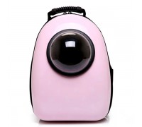 Рюкзак-переноска з ілюмінатором 32х42х29 см, пластик, рожевий ..
