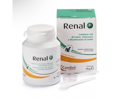 Candioli Renal P порошок при хронічній нирковій недостатності для котів та собак, 70 г