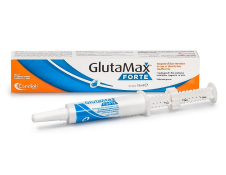 Candioli GlutaMax Forte - паста Кандіолі Глютамакс Форте для підтримки функцій печінки у котів та собак, 15 мл