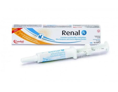 Candioli Renal N  паста при почечной недостаточности для кошек и собак, 15 мл