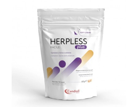 Candioli HERPLESS FACILE противірусні таблетки для котів 60 г (30 табл)