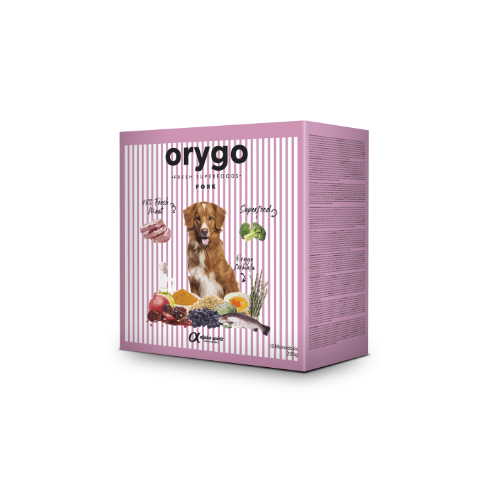 Полувлажный корм Orygo Pork для взрослых собак Ориго Порк, свинина, 3.6 кг