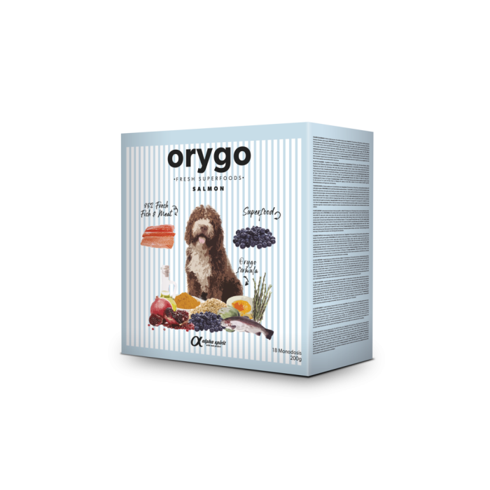 Полувлажный корм Orygo Salmon для взрослых собак Ориго Салмон, лосось, 3.6 кг