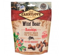 Лакомство для собак Carnilove Dog Wild Boar with Rosehips Crunchy Snac..