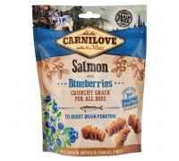 Лакомство для собак Carnilove Dog Salmon with Blueberries Crunchy Snac..